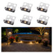 Gardenreet LED Hardscape Light,Cast Aluminum Housing,Integrated 1.5W 2700/3000K LED Light Source,LED Step Light,3/7/13 Inches Long,Low Voltage 12V AC/DC (2702) - Sweatfully
