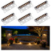 Gardenreet LED Hardscape Light,Cast Aluminum Housing,Integrated 1.5W 2700/3000K LED Light Source,LED Step Light,3/7/13 Inches Long,Low Voltage 12V AC/DC (2702) - Sweatfully