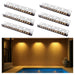 Gardenreet LED Hardscape Light,Cast Aluminum Housing,Integrated 1.5W 2700/3000K LED Light Source,LED Step Light,3/7/13 Inches Long,Low Voltage 12V AC/DC (2702) - Sweatfully