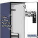 Salsbury 15" Wide Double Tier 'S' Style Designer Wood Locker - 1 Wide - 6 Feet High - 24 Inches Deep - Blue - Hasps - Sweatfully