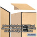 Salsbury 15" Wide Double Tier 'S' Style Designer Wood Locker - 1 Wide - 6 Feet High - 24 Inches Deep - Maple - Hasps - Sweatfully