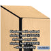 Salsbury 15" Wide Double Tier 'S' Style Designer Wood Locker - 1 Wide - 6 Feet High - 24 Inches Deep - Maple - Hasps - Sweatfully