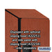 Salsbury 15" Wide Double Tier 'S' Style Designer Wood Locker - 1 Wide - 6 Feet High - 18 Inches Deep - Cherry - Hasps - Sweatfully