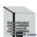 Salsbury 15" Wide Double Tier 'S' Style Designer Wood Locker - 1 Wide - 6 Feet High - 18 Inches Deep - Gray - Hasps - Sweatfully
