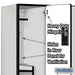 Salsbury 15" Wide Double Tier 'S' Style Designer Wood Locker - 3 Wide - 6 Feet High - 21 Inches Deep - Gray - Hasps - Sweatfully