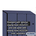 Salsbury 15" Wide Double Tier 'S' Style Designer Wood Locker - 3 Wide - 6 Feet High - 18 Inches Deep - Blue - Hasps - Sweatfully