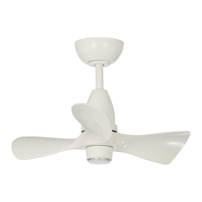 28" Kwang Farmhouse DC Motor Downrod Mount Reversible Ceiling Fan with LED Lighting and Remote Control - Sweatfully
