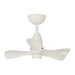 28" Kwang Farmhouse DC Motor Downrod Mount Reversible Ceiling Fan with LED Lighting and Remote Control - Sweatfully