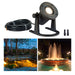 Gardenreet Cast Brass LED Underwater Pond Light for Submersible,Waterfall,Pool,Fountain (2801) - Sweatfully