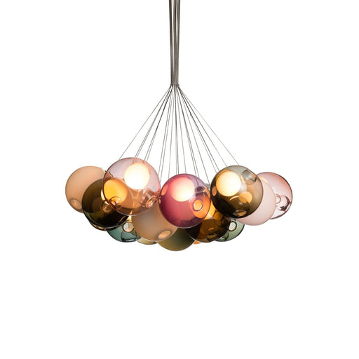 28 Multiple Colour Chandelier - Cluster - Sweatfully