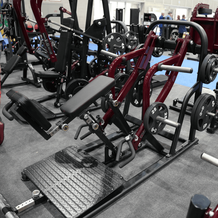 Pro Strength Dynamic Row - Chest Supported - Muscle D Fitness - Premium Adjustable Plate Loaded - Sweatfully
