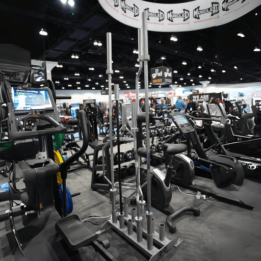 Vertical Olympic Bar Rack - 10 Bar - Muscle D Fitness -  Sturdy Vertical Olympic Bar Holder - Sweatfully