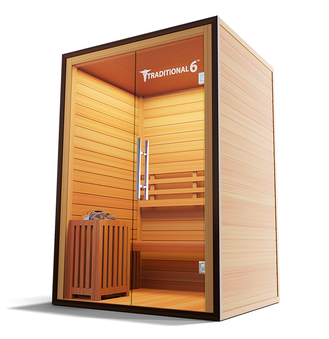 2 Person Home Stream Sauna | Traditional 6™ - Sweatfully