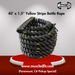 Muscle D 40' x 1.5" Yellow Stripe Battle Rope - Local Pick Up Only Deal(Paramount,CA) - Sweatfully