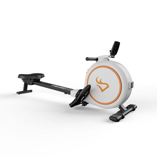 DeerRun RW600 Adjustable 32-Level Magnetic Resistance Long Slide Rail Smart Rowing Machine with PitPat App - Sweatfully