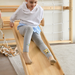 Neem Swedish Wall Ladder & Indoor Wooden Climber for Kids – Home Gym Playset - Sweatfully