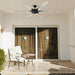 70" Madhya Industrial Ceiling Fan with Remote Control - Sweatfully