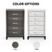 Contemporary 31" Chest with 5-Drawer for Bedroom, Livingroom - Sweatfully