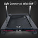 Light Commercial Folding Treadmill - Muscle D Fitness - LED Display - Heart Rate Monitor - Safety Clip - Sweatfully