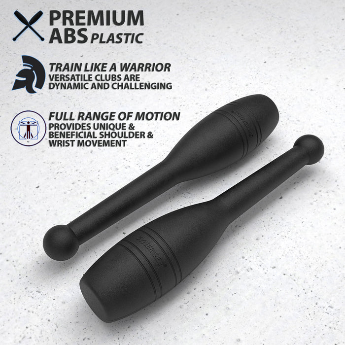 Synergee Indian Clubs - Sweatfully