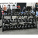 3-Tier Commercial Dumbbell Rack - Black - Sweatfully