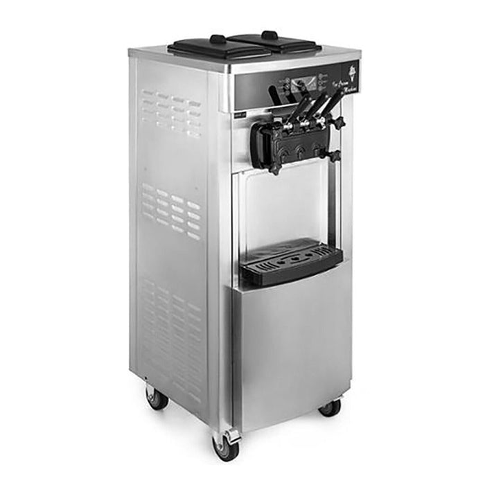 3 Flavor Commercial Stainless Steel Soft Serve Ice Cream & Frozen Yogurt Maker Machine (94825173) - Sweatfully