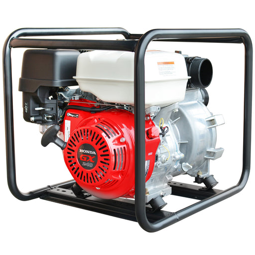 PRE ORDER: 3 Inch Trash Water Pump 375 GPM 8 HP GX270 powered by Honda Portable Utility - Sweatfully