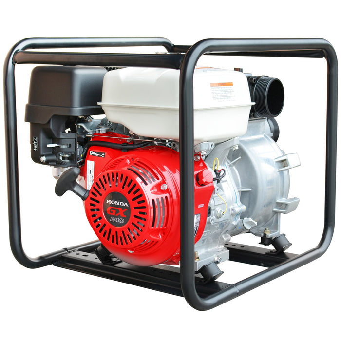 PRE ORDER: 3 Inch Trash Water Pump 375 GPM 8 HP GX270 powered by Honda Portable Utility - Sweatfully