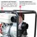 PRE ORDER: 3 Inch Trash Water Pump 375 GPM 8 HP GX270 powered by Honda Portable Utility - Sweatfully