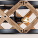 3-Light Industrial Drum Flush Mount Ceiling Light - Sweatfully