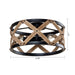 3-Light Industrial Drum Flush Mount Ceiling Light - Sweatfully