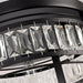 3-Light Modern Crystal Flush Mount Ceiling Light - Sweatfully