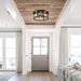 3-Light Modern Crystal Flush Mount Ceiling Light - Sweatfully
