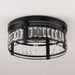 3-Light Modern Crystal Flush Mount Ceiling Light - Sweatfully