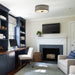 3-Light Modern LED Flush Mount Light with Crystal - Sweatfully
