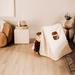 Cozy Cotton Tent Cover for Olive & Hazel Pikler Triangle – Kids Indoor Fort & Play Tent - Sweatfully