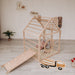 Wooden Climbing Playhouse - Sweatfully