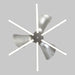 30" Theron Modern DC Motor Downrod Mount Reversible Ceiling Fan with LED Lighting and Remote Control - Sweatfully