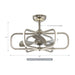 30" Theron Modern DC Motor Downrod Mount Reversible Ceiling Fan with LED Lighting and Remote Control - Sweatfully