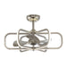 30" Theron Modern DC Motor Downrod Mount Reversible Ceiling Fan with LED Lighting and Remote Control - Sweatfully