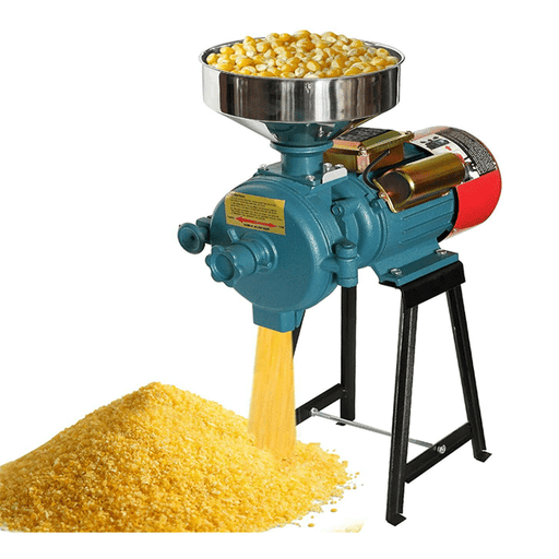 3000W Commercial Electric Corn Wheat Grain Mill Grinder (SAK91135) - Sweatfully