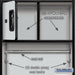 Salsbury 24" Wide Designer Wood Open Access Locker - 6 Feet High - 18 Inches Deep - Gray - Black Resettable Locks - Sweatfully