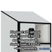 Salsbury 24" Wide Designer Wood Open Access Locker - 6 Feet High - 24 Inches Deep - Gray - Hasps - Sweatfully