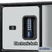 Salsbury 24" Wide Designer Wood Open Access Locker - 6 Feet High - 24 Inches Deep - Gray - Black Electronic Locks - Sweatfully