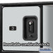 Salsbury 24" Wide Designer Wood Open Access Locker - 6 Feet High - 24 Inches Deep - Gray - Black Resettable Locks - Sweatfully