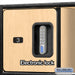 Salsbury 24" Wide Designer Wood Open Access Locker - 6 Feet High - 24 Inches Deep - Maple - Silver Electronic Locks - Sweatfully