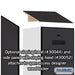 Salsbury 24" Wide Designer Wood Gear Locker - 6 Feet High - 24 Inches Deep - Black - Silver Electronic Locks - Sweatfully