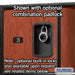 Salsbury 24" Wide Designer Wood Gear Locker - 6 Feet High - 24 Inches Deep - Cherry - Hasps - Sweatfully