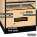 Salsbury 24" Wide Designer Wood Gear Locker - 6 Feet High - 24 Inches Deep - Maple - Hasps - Sweatfully