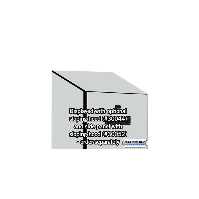 Salsbury 24" Wide Designer Wood Gear Locker - 6 Feet High - 24 Inches Deep - Electronic Locks - Sweatfully